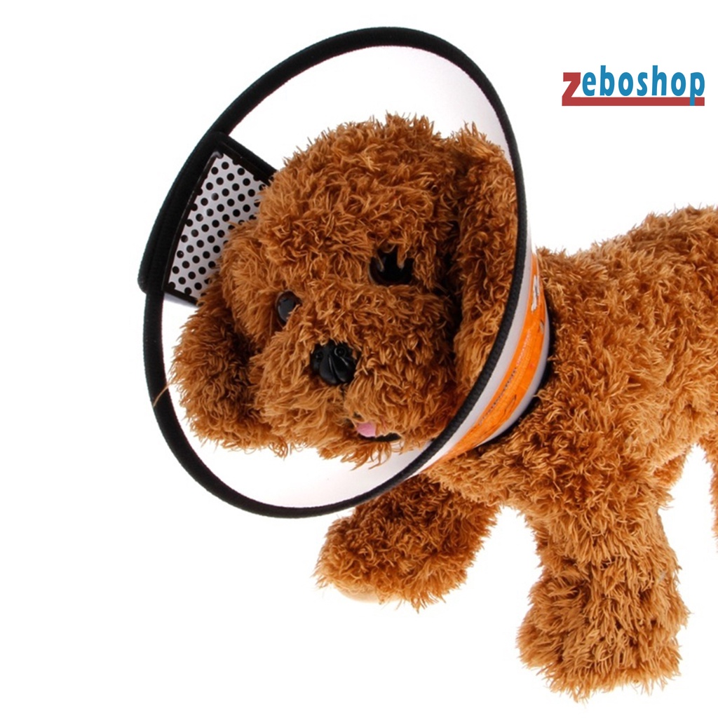 Vòng Cổ Bằng Nhựa Chống Liếm Có Thể Điều Chỉnh Bảo Vệ An Toàn Cho Thú Cưng