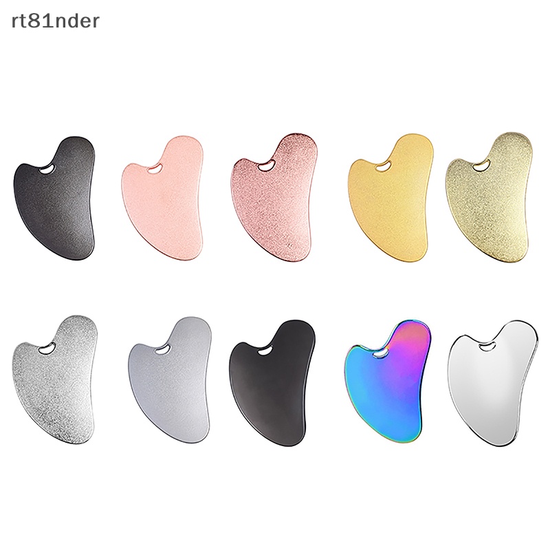 1 Dụng Cụ Mát Xa Gua Sha Bằng Kim Loại Chất Lượng Cao