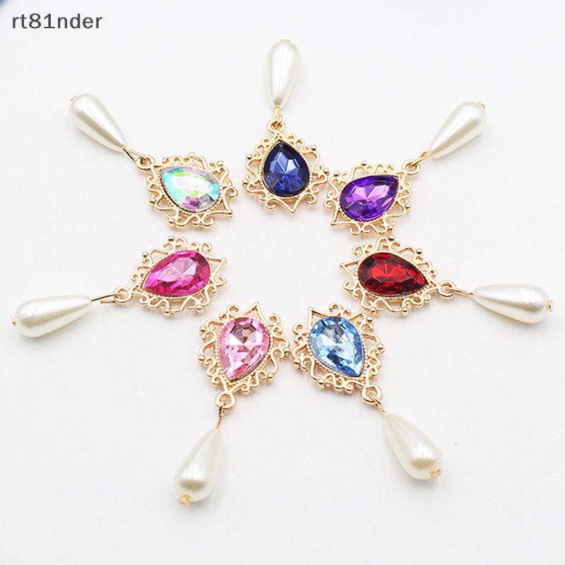 Rt Ghim Cài Áo Bằng Hợp Kim Hình Giọt Nước Và Bông Hoa Sáng Tạo Thời Trang DIY n