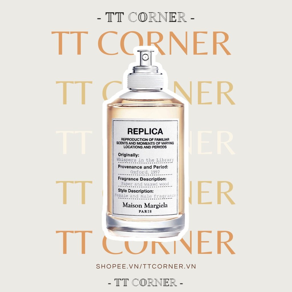 Mẫu thử nước hoa replica whisper in library 5ml/10ml/20ml - 𝕋𝕋 ℂ𝕆ℝℕ𝔼ℝ -