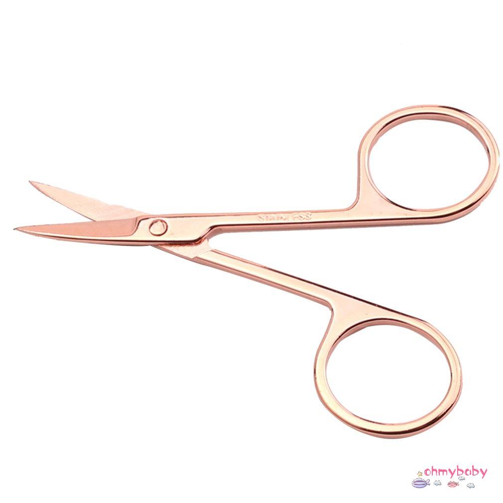 [Ready] Chuyên Nghiệp Cắt Tỉa Lông Mày Mi Trán Tóc Râu Kéo Nhỏ Di Động Thép Không Gỉ Dụng Cụ Chăm Sóc Sắc Đẹp [Z/15]