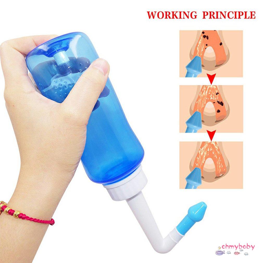 [Ready] Xoang Dị ứng Áp mũi Mũi Hệ thống rửa Bụi Bảo vệ Làm sạch ẩm cho Trẻ em Người lớn [Z/11]