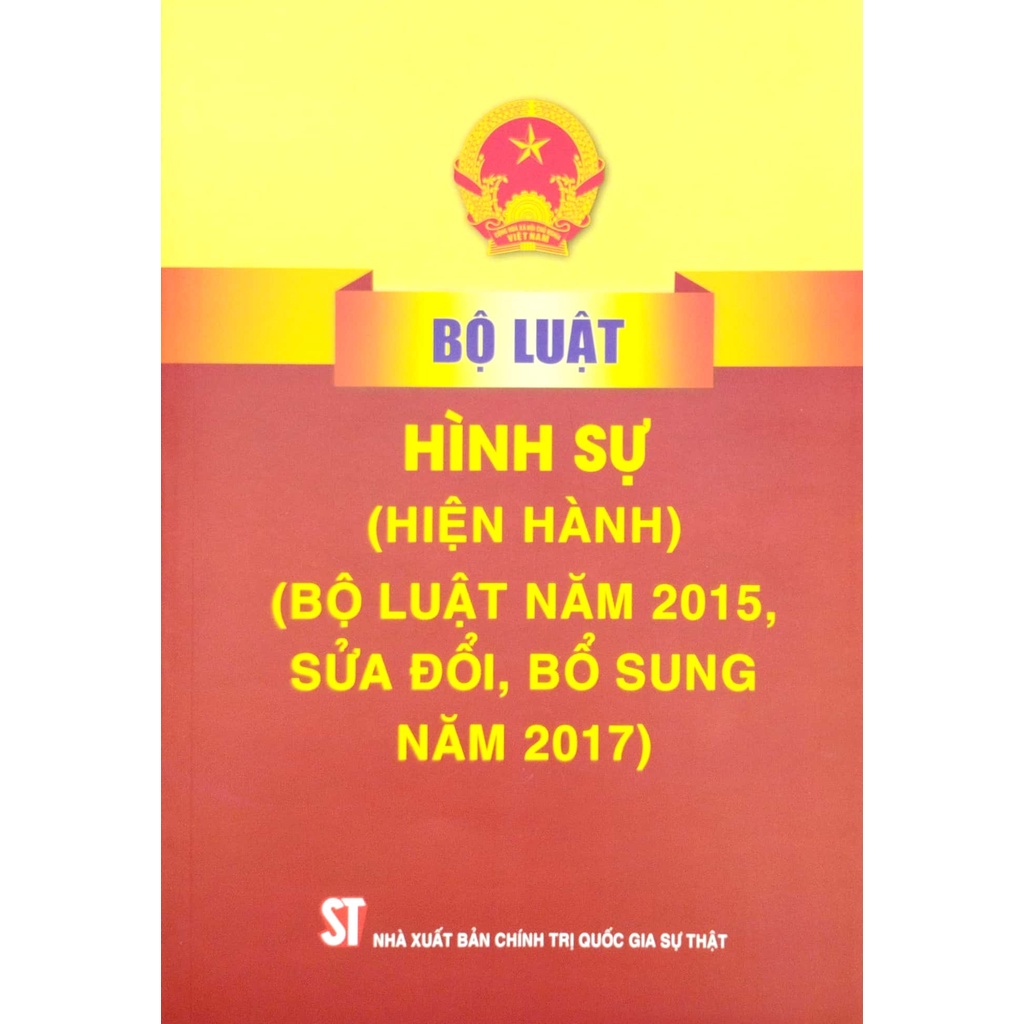 Sách Bộ Luật Hình Sự