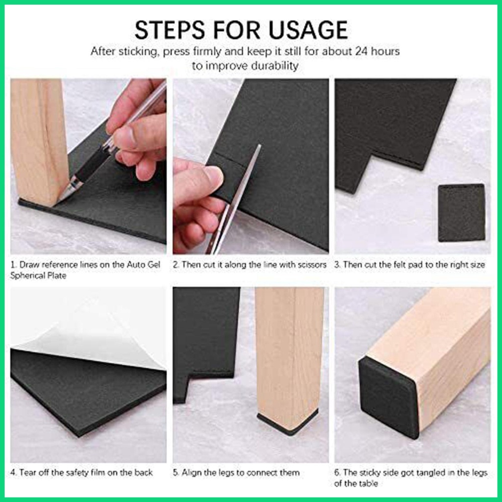 Đệm Lót Sàn Gỗ Cứng Dễ Cắt Tiện Dụng Cho Đồ Nội Thất