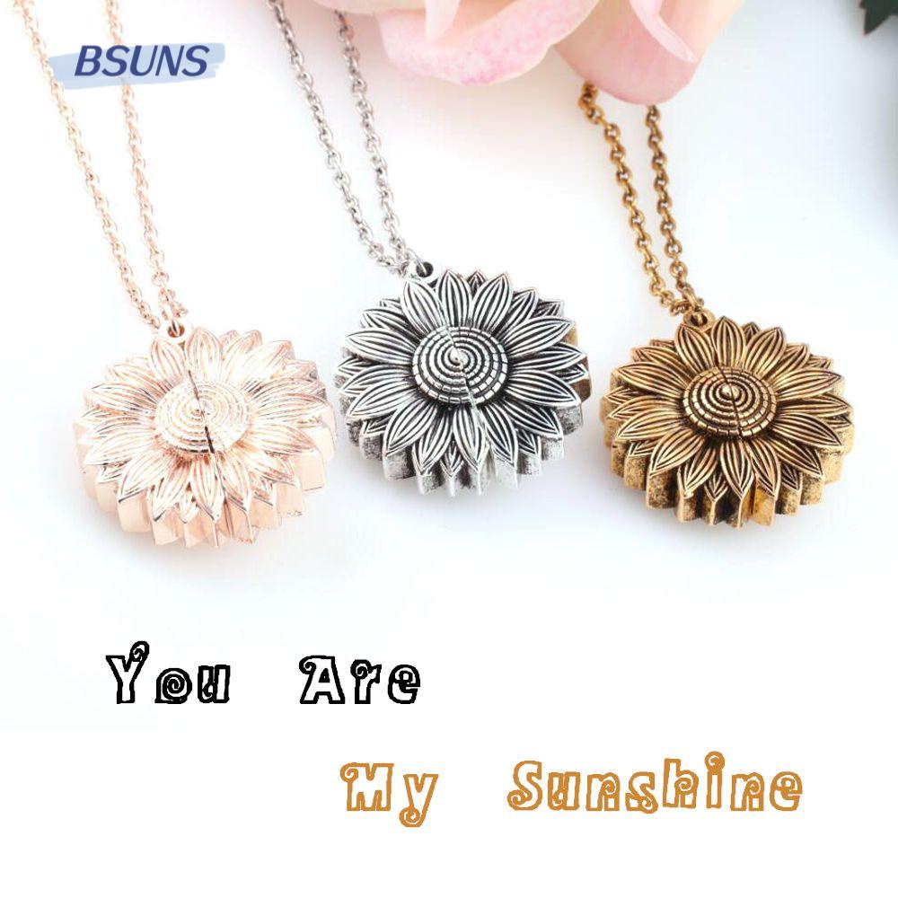 Vòng cổ Nữ Mặt Chữ You Are My Sunshine
