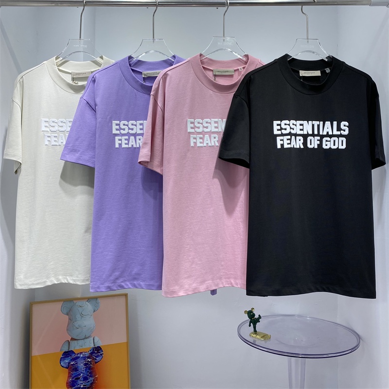 Áo Thun Tay Ngắn F-O-G &amp; ESS &amp;ENT &amp; It &amp; Its88-Trend Mùa 9 Cổ Điển Thời Trang Đường Phố Cho Nam Và Nữ