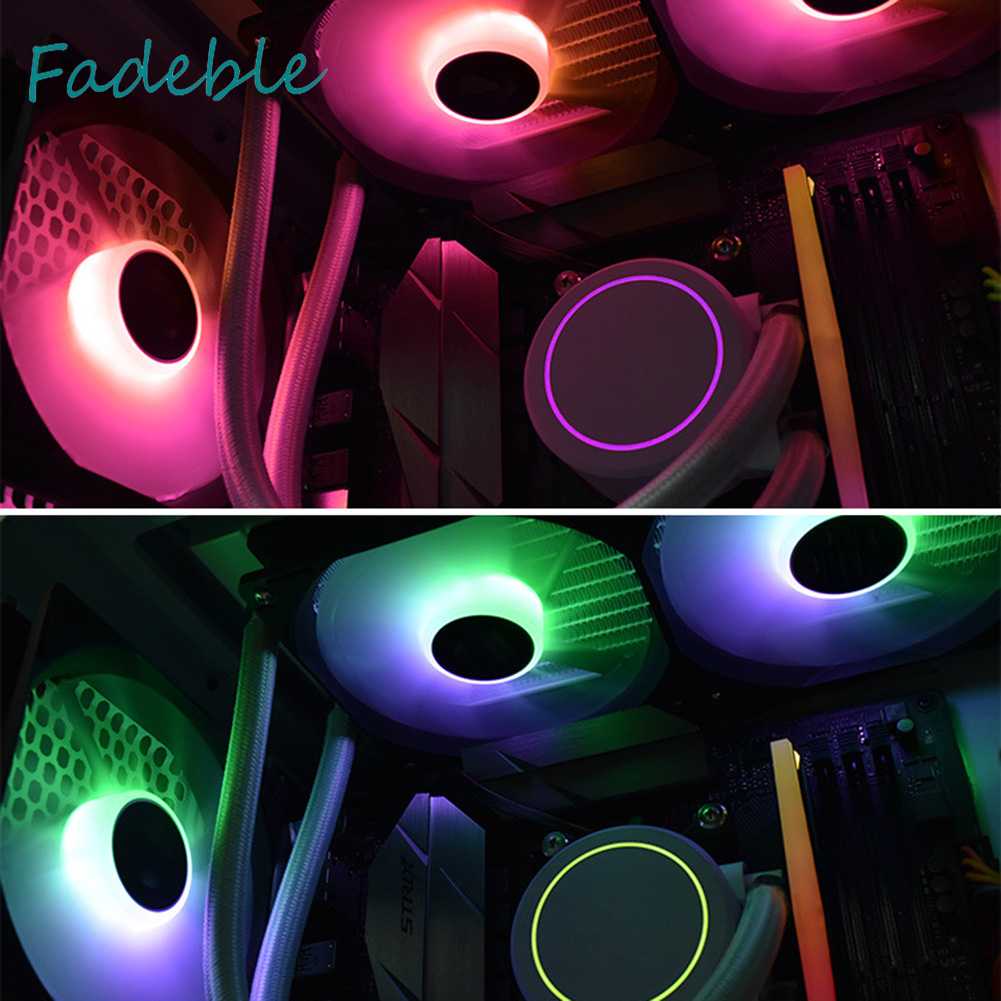 Quạt Tản Nhiệt CPU XF-12025 12cm 3 Pin ARGB DC 12V Nhiều Màu Sắc