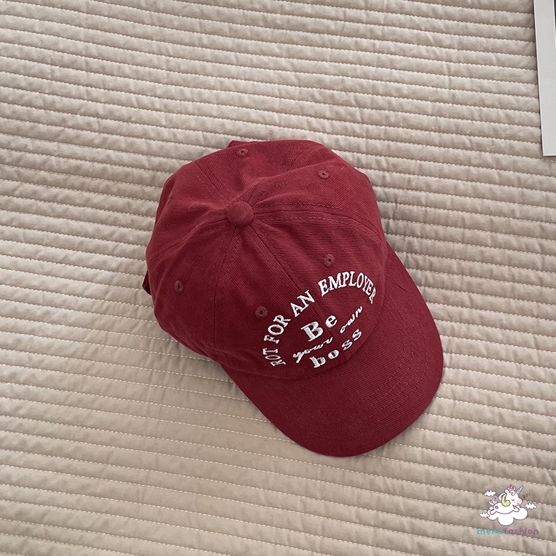 Mới Mũ Lưỡi Trai Chống Nắng Thêu Chữ Thời Trang Cho Bé