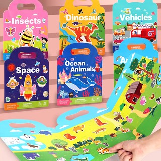 Sách dán phát triển trí tuệ cho bé
