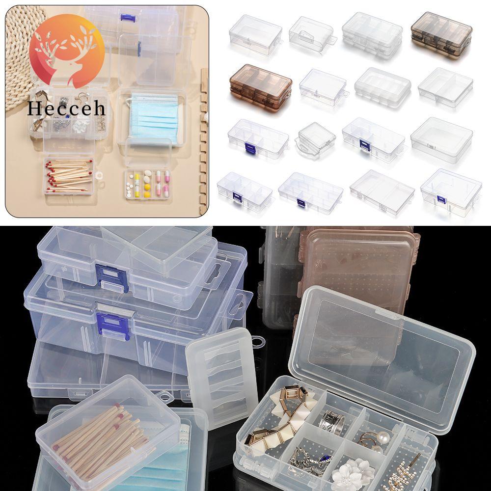 Hộp Nhựa Trong Suốt Hình Vuông Đựng Dụng Cụ Câu Cá