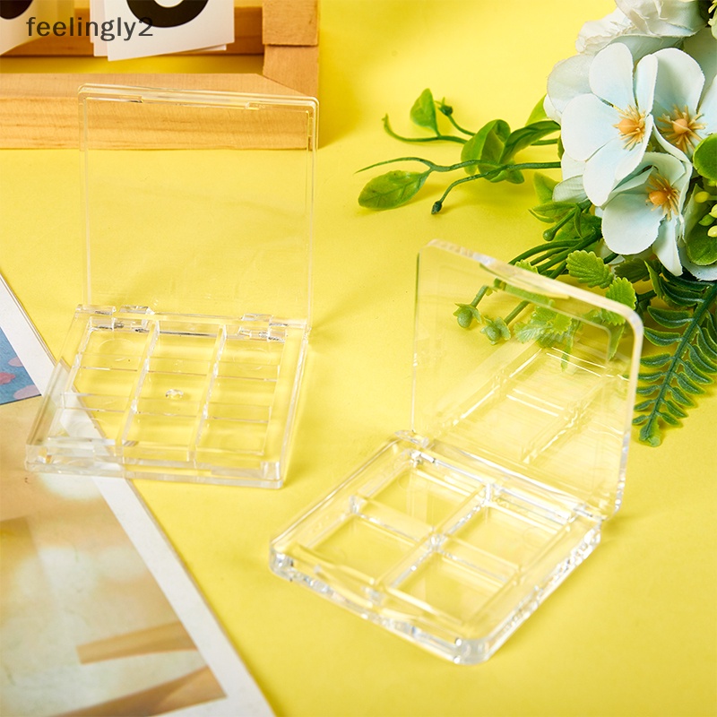 Hộp Rỗng Đựng Phụ Kiện Trang Trí Móng Nghệ Thuật 4 / 9 Ngăn