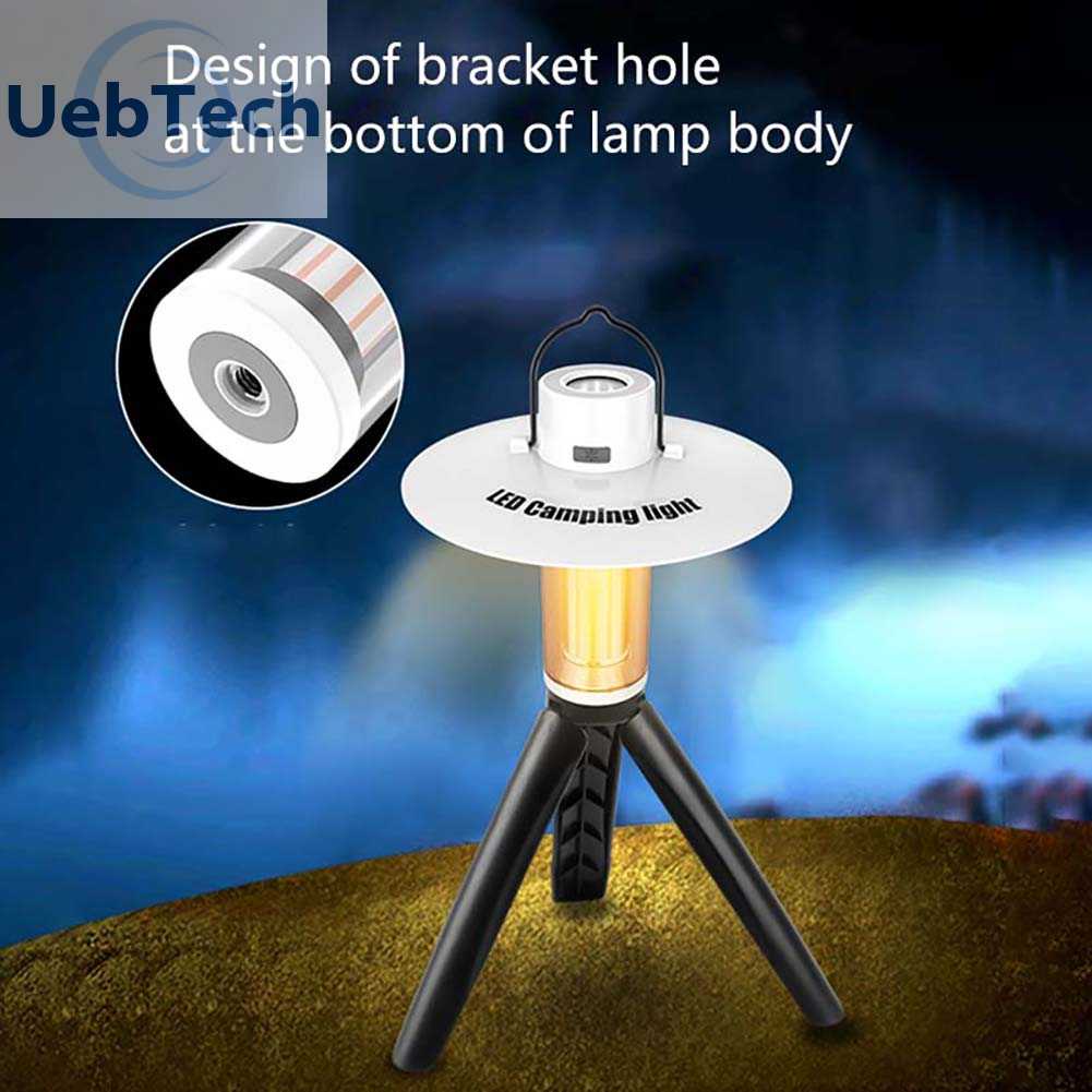 Đèn LED Cắm Trại 5 Chế Độ Loại C XPE 2000mAh 320LM Chống Thấm Nước