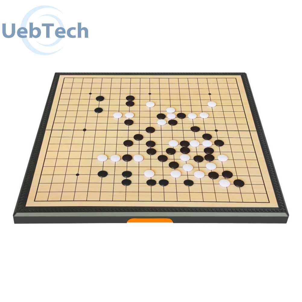 Bộ Bàn Cờ Vua Từ Tính Màu Trắng Đen Dành Cho Trẻ Em