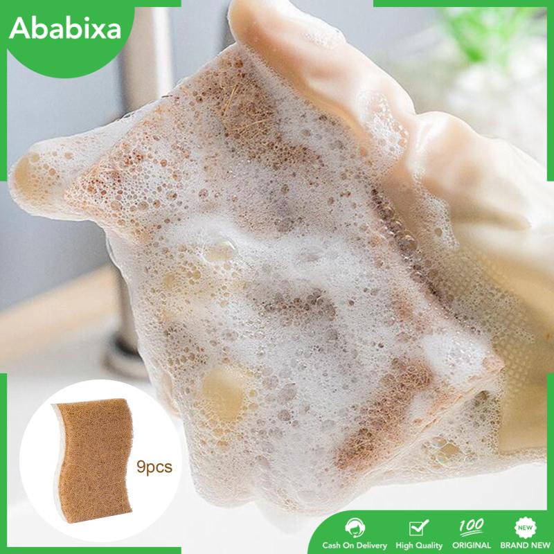 Set 9 Miếng Chà Nồi Chống Dính Dầu Đa Năng Tiện Dụng Cho Nhà Bếp