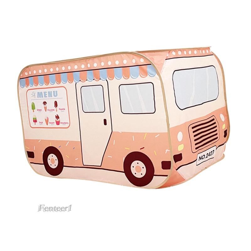 Lều Hình Xe Hơi Hoạt Hình Vui Nhộn Fenteer1 Dành Cho Bé Chơi Trong Nhà / Ngoài Trời