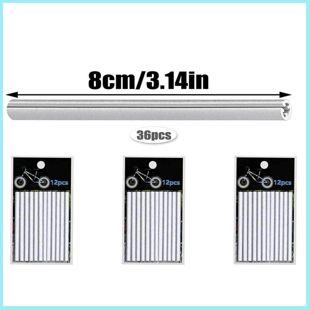 Bộ 36 Dải Phản Quang Cảnh Báo An Toàn Độ Phóng Đại Cao Cho Xe Đạp tdevn tdevn