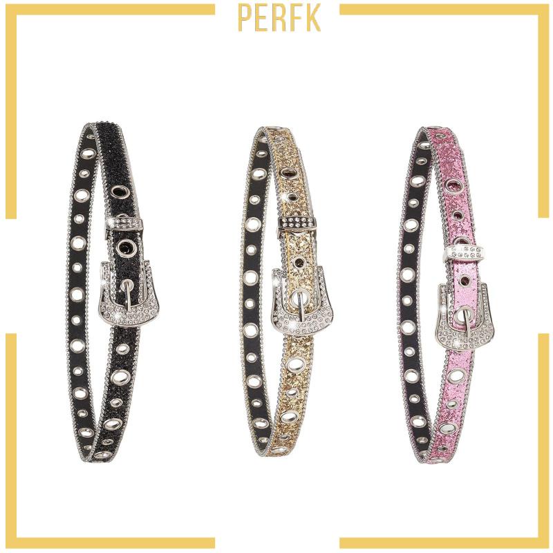 Thắt Lưng Đính Đá 103cm Cài Khóa Thời Trang Cho Nữ