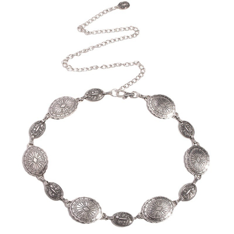 Thắt Lưng Dây Xích Phong Cách Phương Tây Cho Nữ