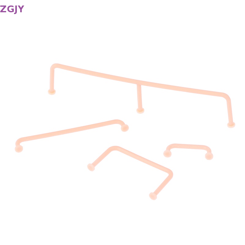 Mô Hình Hàng Rào Chắn Bảo Vệ Chống Va Chạm Bằng Nhựa Resin Không Màu ZGJY 1 / 64 Mới