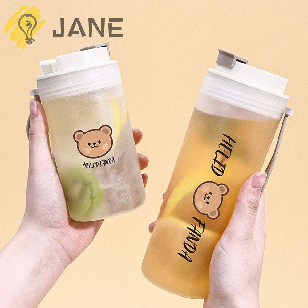 Bình Nước Trong Suốt 350ml / 500ml Thiết Kế Sáng Tạo