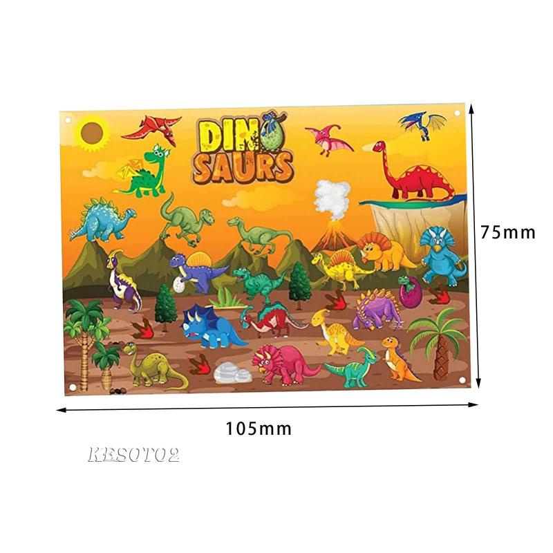 Bảng Nỉ Đồ Chơi Kesoto2 DIY Vui Nhộn Cho Bé