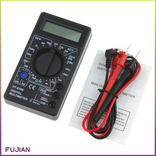 Dt-830B Mini Pocket Digital Multimeter 1999 Counts Ac/Dc Volt Amp Ohm Diode Hfe Tester Ammeter Voltmeter Ohmmeter