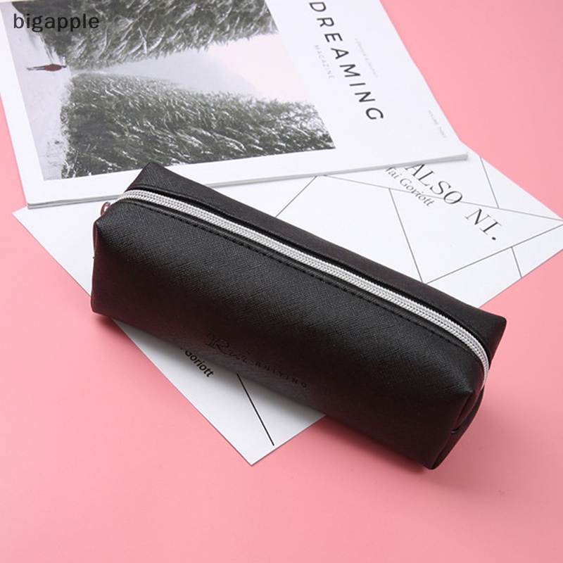 Bóp Viết Giả Da Màu Đen Sức Chứa Lớn Tiện Lợi Cho Nữ