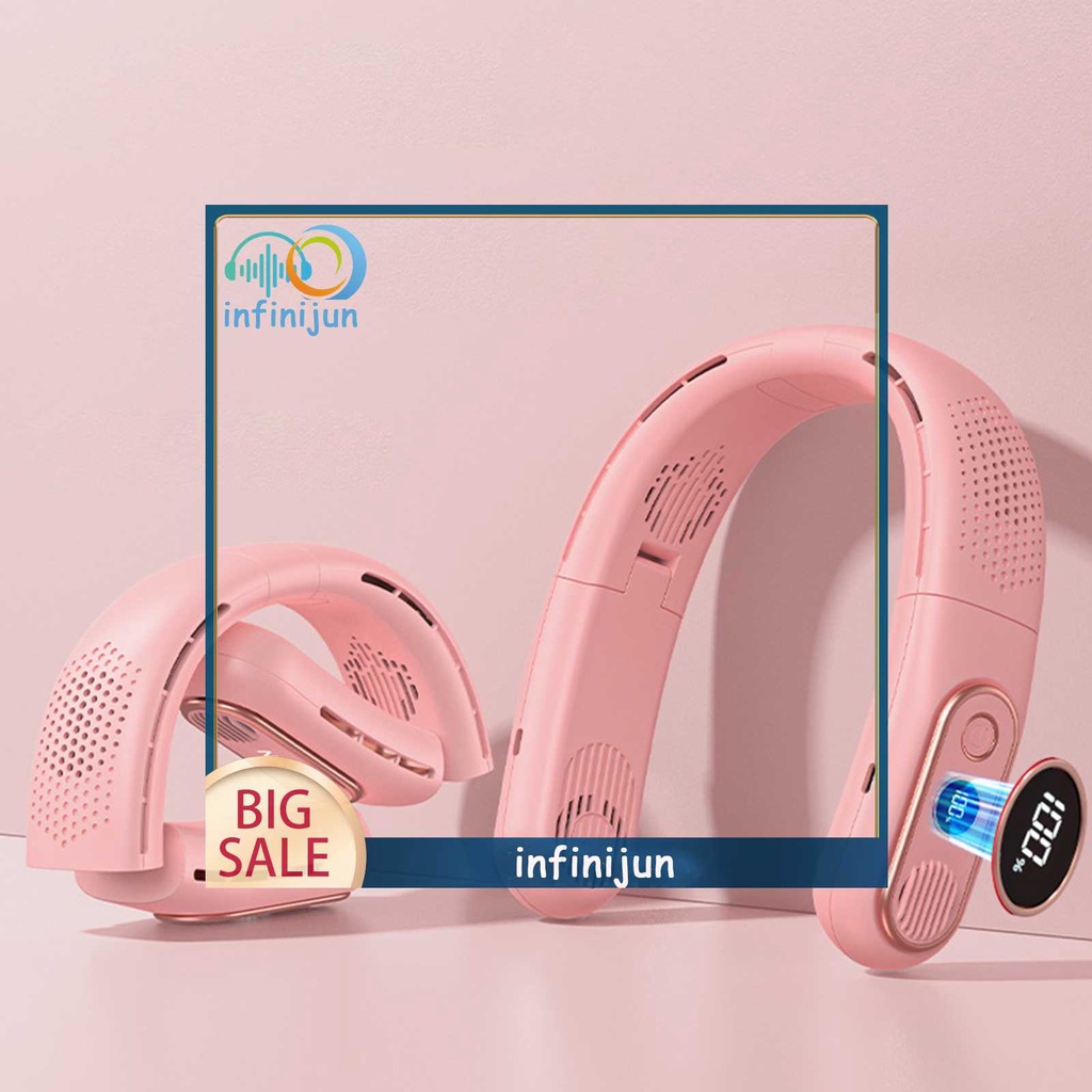 Quạt Làm Mát USB 5V 5W 4000mAh 3 Tốc Độ Có Màn Hình LED Kỹ Thuật Số