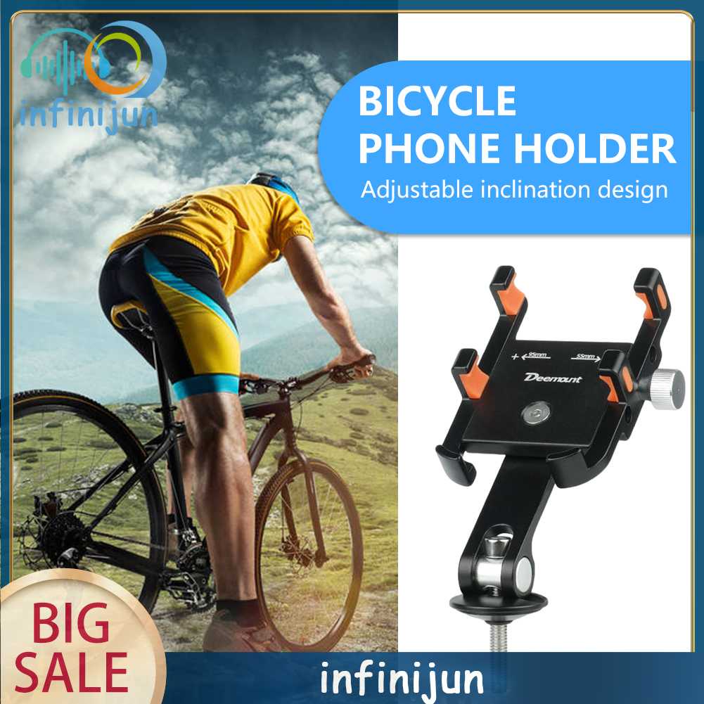 Giá Đỡ Điện Thoại Có Thể Điều Chỉnh Gắn Xe Đạp Tiện Dụng