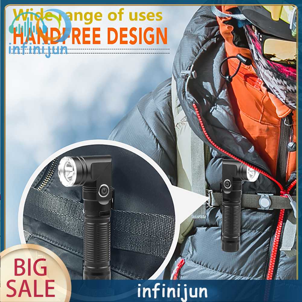 Đèn Pin Đeo Trán 3 Chế Độ LED IPX4 Chống Nước Dùng Leo Núi / Câu Cá