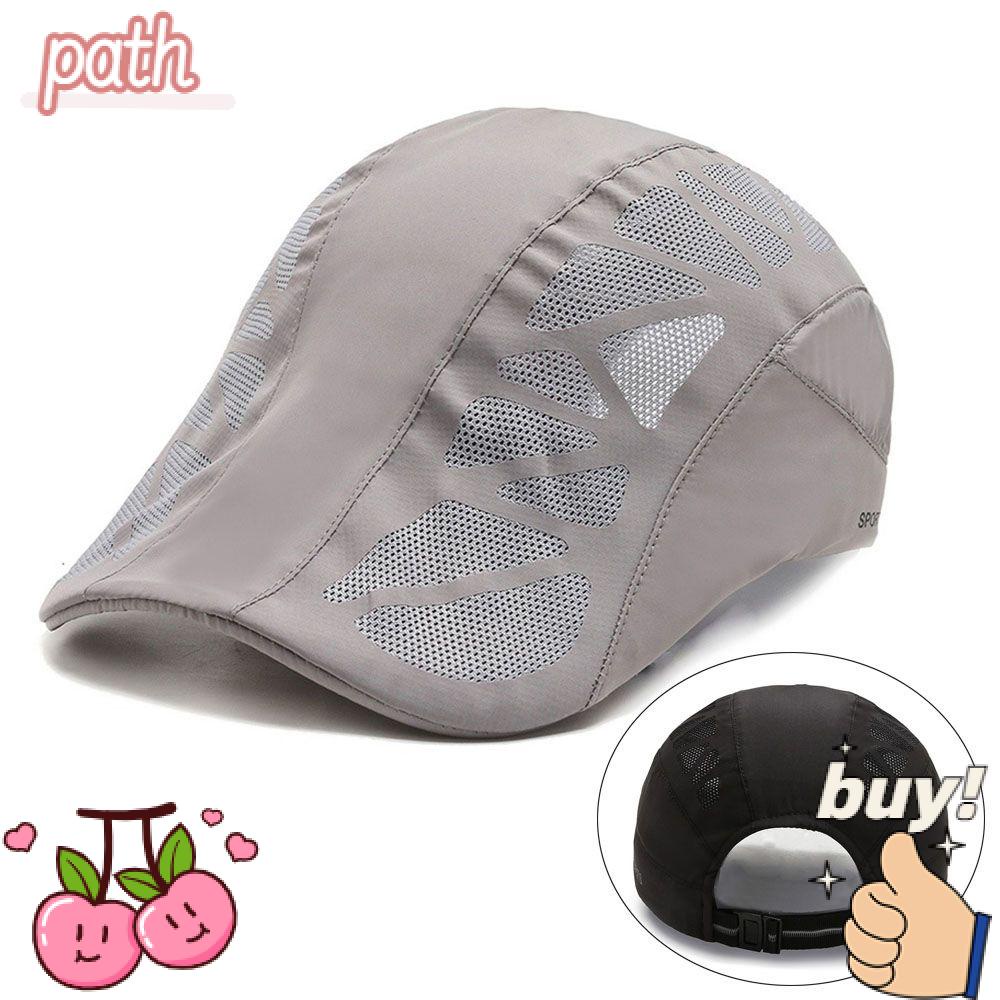 Mũ Lưỡi Trai Phối Lưới Thời Trang Có Thể Điều Chỉnh Cho Nam Chơi Golf