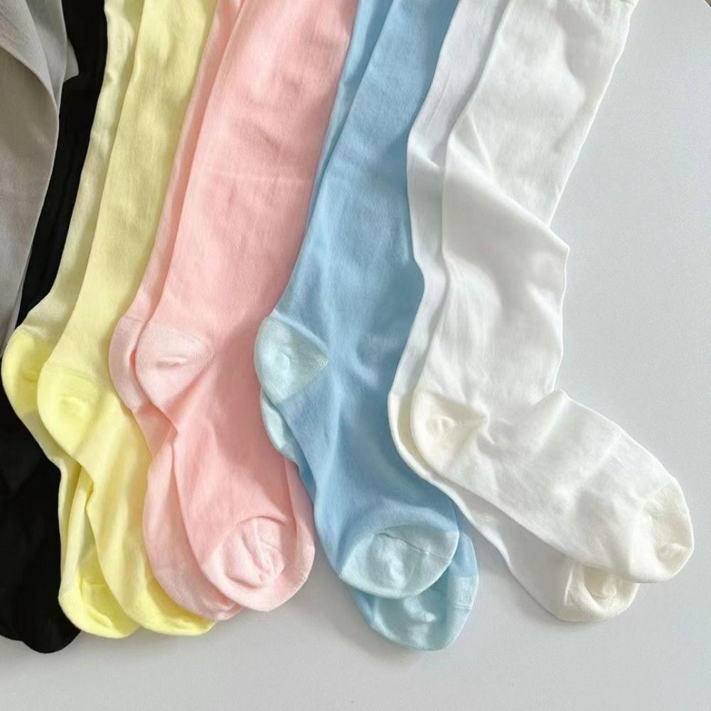 MXGOODS Vớ Múa Ba Lê Mỏng Thấm Hút Mồ Hôi Đính Nơ Màu Sắc Tươi Tắn Mùa Xuân Hè Mát Mẻ Chống Mài Mòn