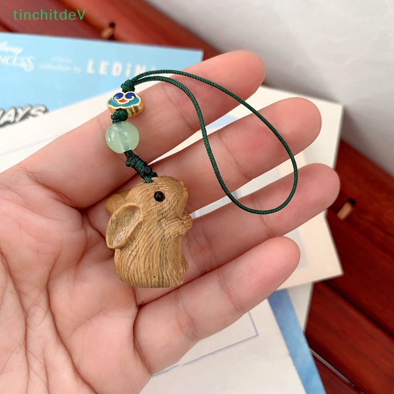 [TinchitdeV] Móc Khóa Điện Thoại / Túi Xách Hình Thỏ Sandal Màu Đỏ