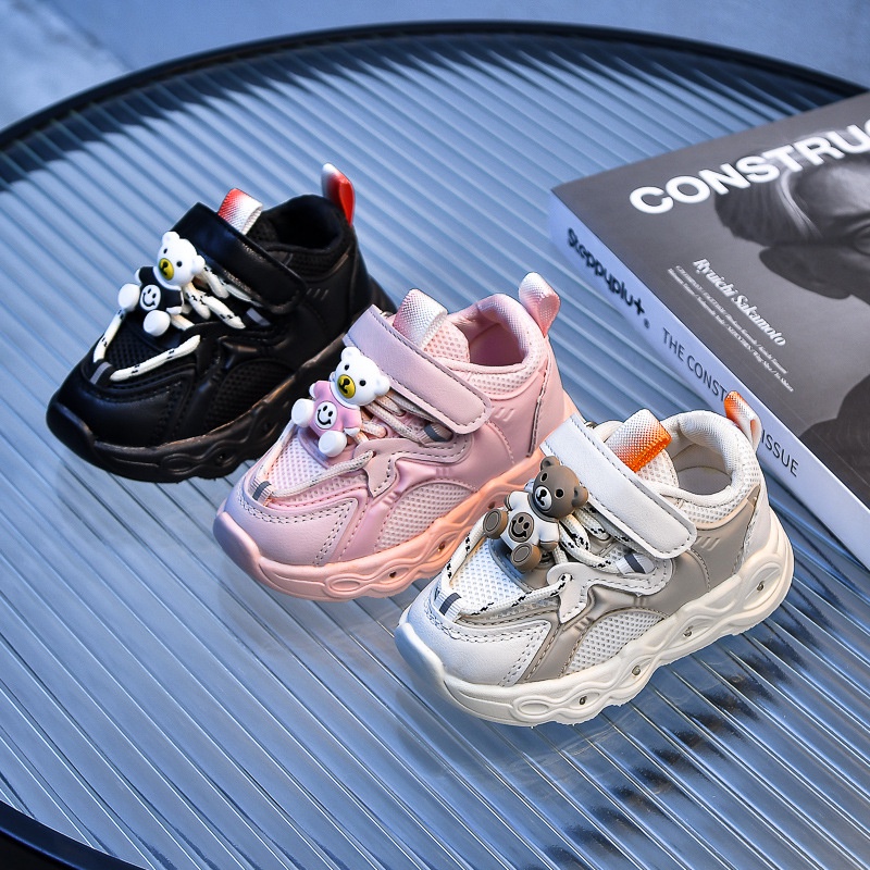Giày Thể Thao Có Đèn Họa Tiết Hoạt Hình Thời Trang Xuân Hè 2023 Cho Bé