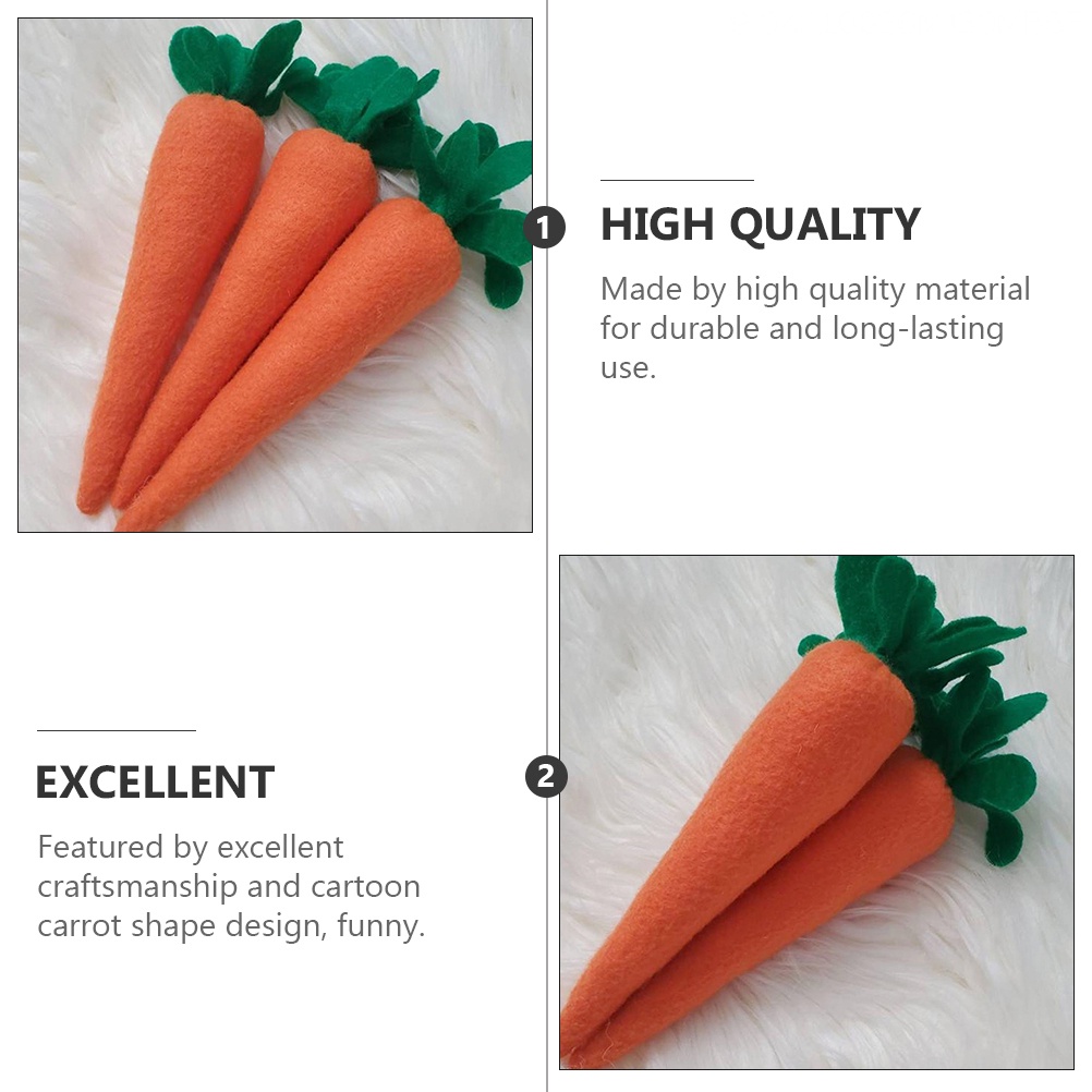 Bộ 2 Củ Cà Rốt Nhồi Bông Đáng Yêu