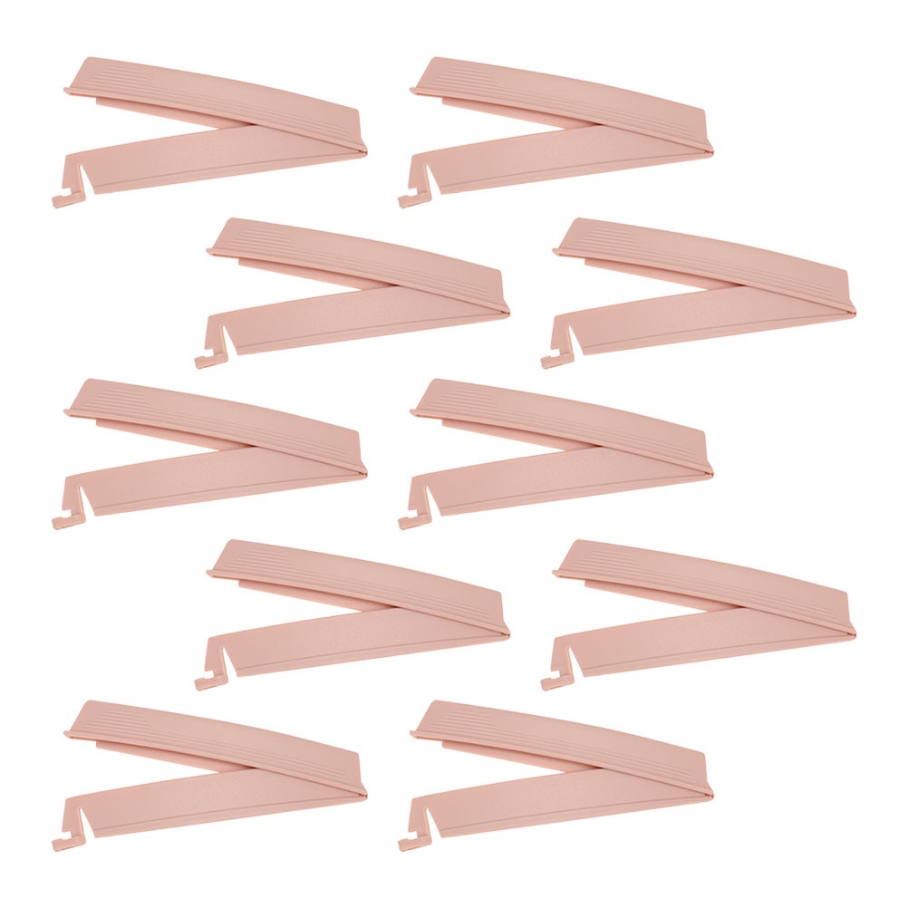 Set 10 Kẹp Nhựa Bịt Kín Túi Thực Phẩm Dùng Một Lần