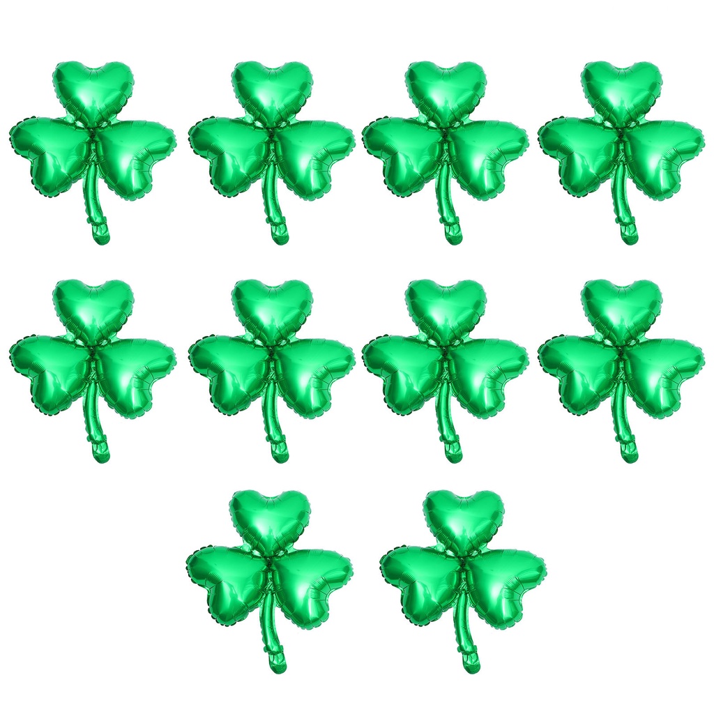 10 Chiếc Bong Bóng Trang Trí St. Phụ Kiện Treo Tường Trang Trí Tiệc In Chữ Patrick Day Patricks