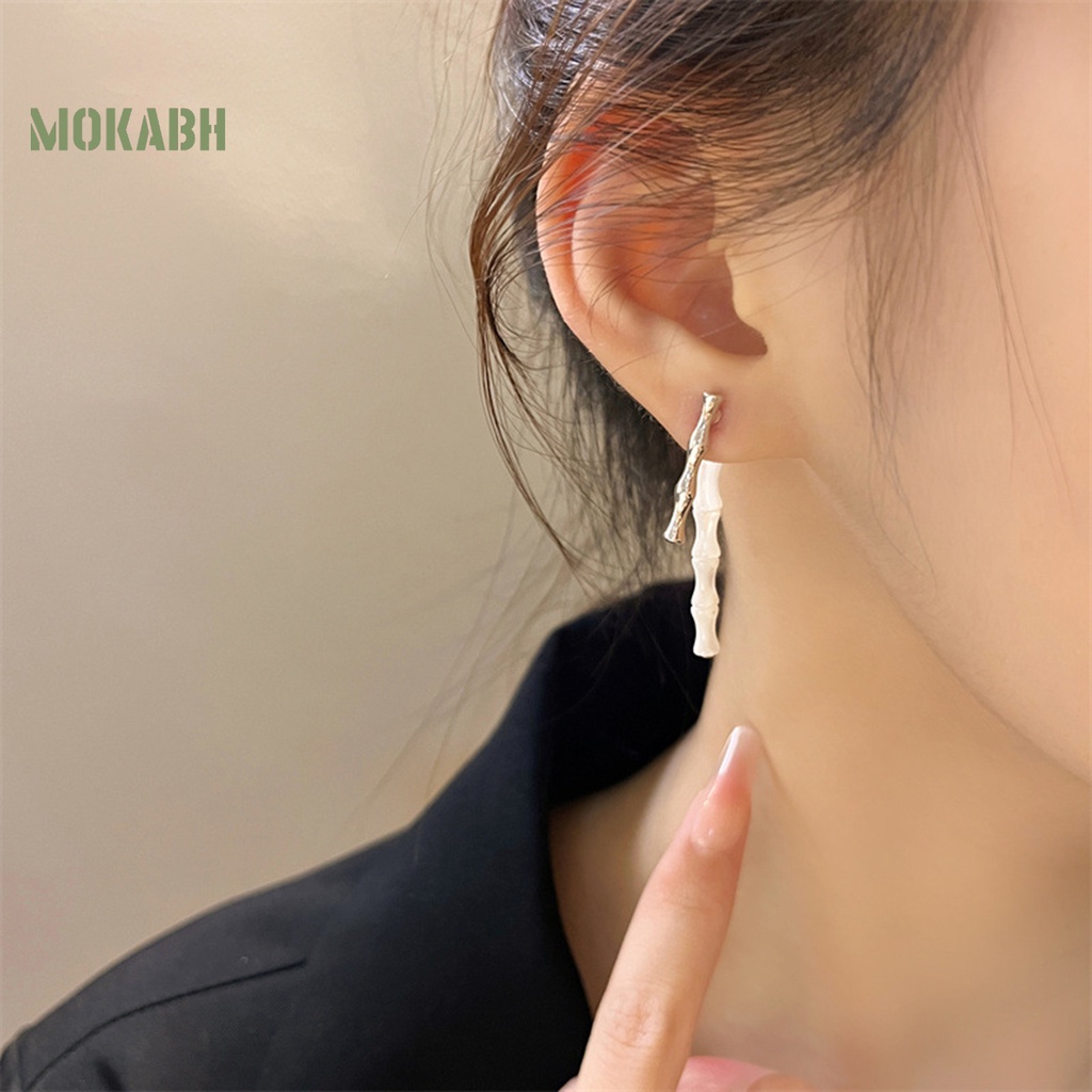 1 Đôi Bông Tai Bằng Tre Phong Cách Trung Hoa Thời Trang