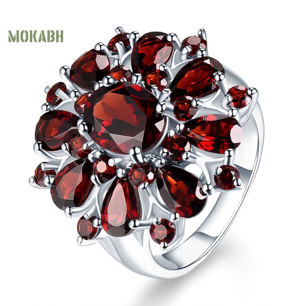 Nhẫn Hình Bông Hoa Không Phai Màu Thiết Kế Tinh Tế Thời Trang Cho Nữ