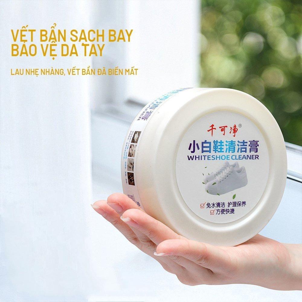 Kem vệ sinh tẩy sạch giày trắng ba lô đồ vải hiệu quả 70027