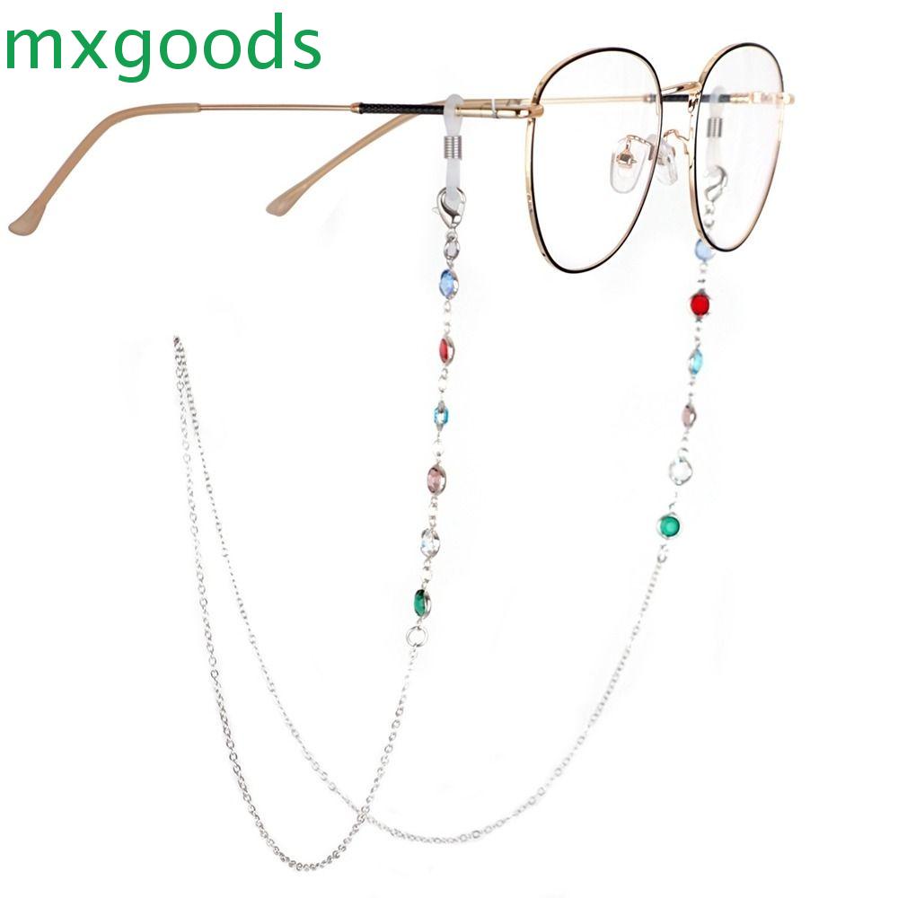 Dây Đeo Mắt Kính Bằng Kim Loại Dạng Chuỗi Hạt Nhiều Màu Chống Trượt|Dây Đeo Mặt Nạ Dạng Chuỗi Tiện Dụng Chất Lượng Cao
