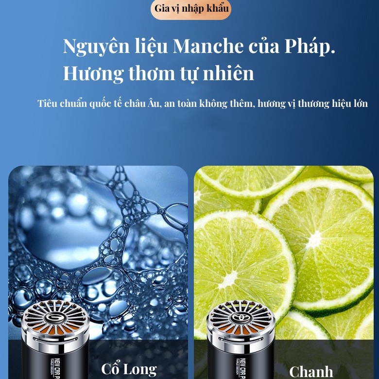 Sáp Thơm Chống Nắng Làm Mát Không Khí Xe Hơi Cao Cấp