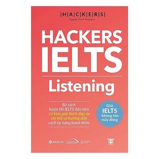Sách - Combo Trọn Bộ 4 Cuốn Hackers IELTS (Listening + Reading + Speaking + Writing)