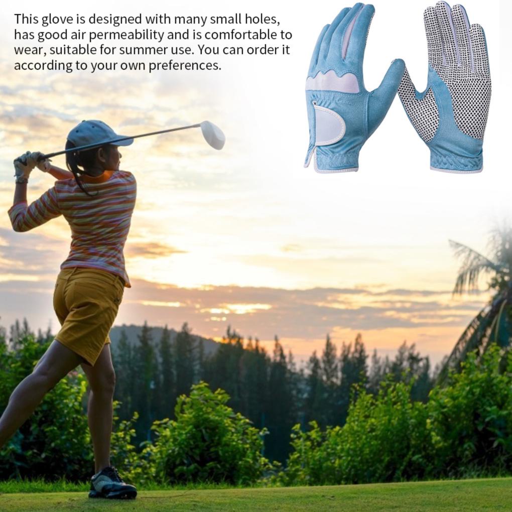 Găng Tay Đánh Golf Bằng Vải Vi Sợi Mềm Mại Thoáng Khí