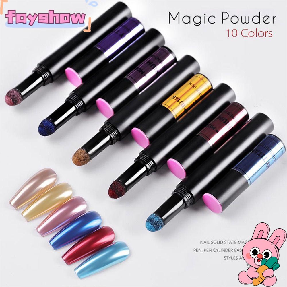 Bút Trang Trí Móng Tay Hiệu Ứng Gương Lấp Lánh Xinh Xắn