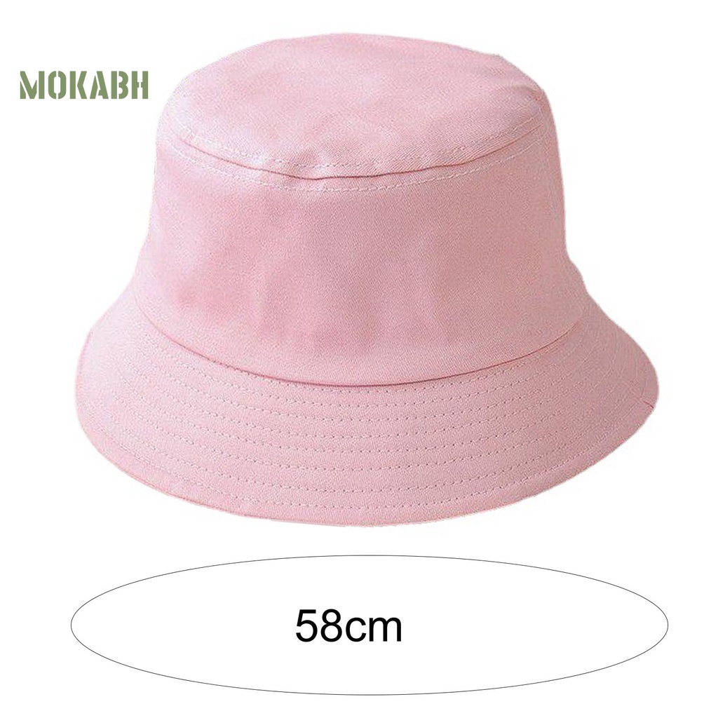 Nón Tai Bèo Tròn Màu Trơn Thời Trang Mùa Hè Cho Nam Và Nữ
