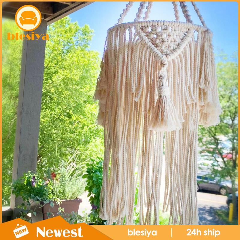 Chụp Đèn Phong Cách Macrame Boho Đa Ứng Dụng Cho Nhà Ở / Văn Phòng