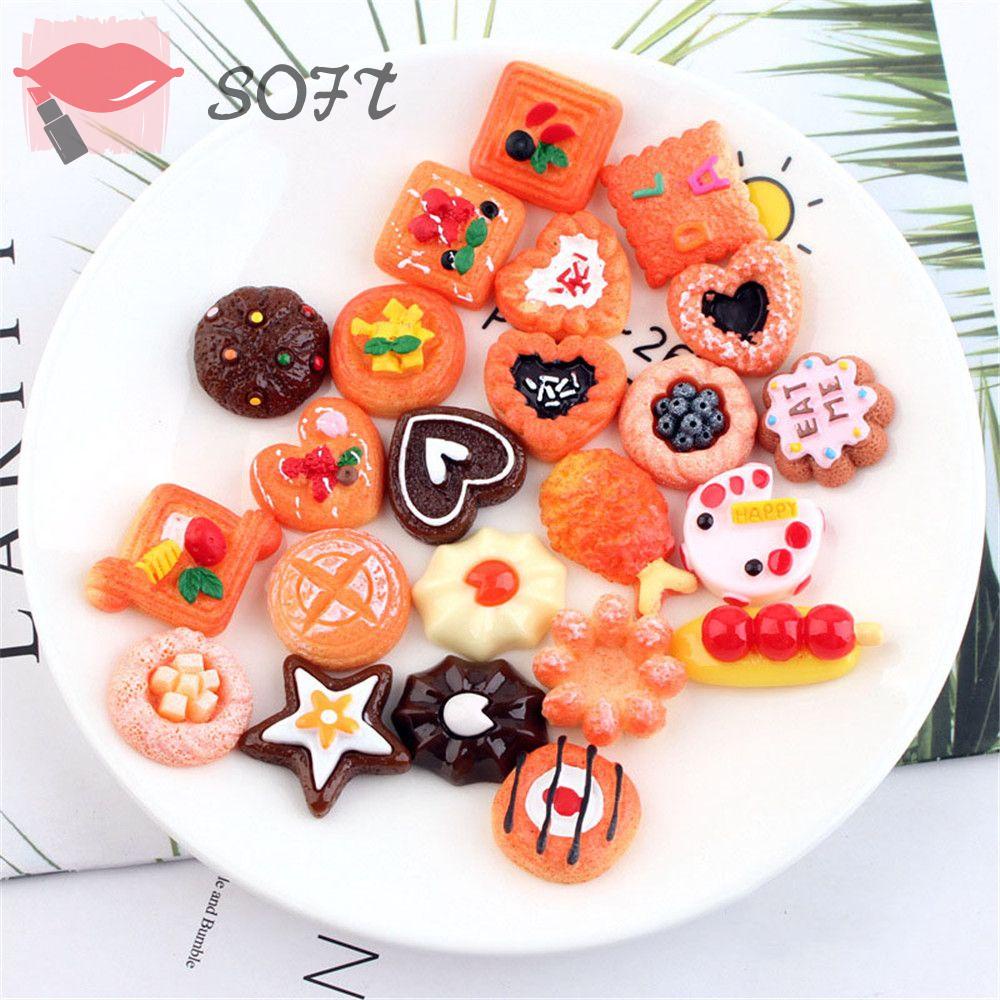 Mô Hình Bánh Mì Mini Trang Trí Bữa Sáng / Thức Ăn Sáng / Điện Thoại