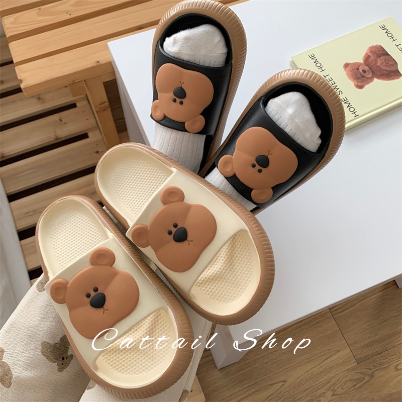 Cattail dép dép nữ dép bánh mì nữ dép bánh mì nữ Chống Trượt 060214