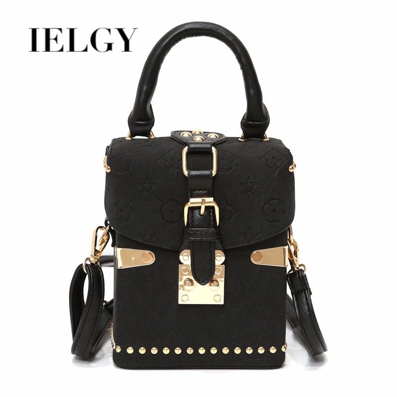 Túi Đeo Chéo Mini Trang Trí Đinh Tán Phong Cách Hàn Quốc